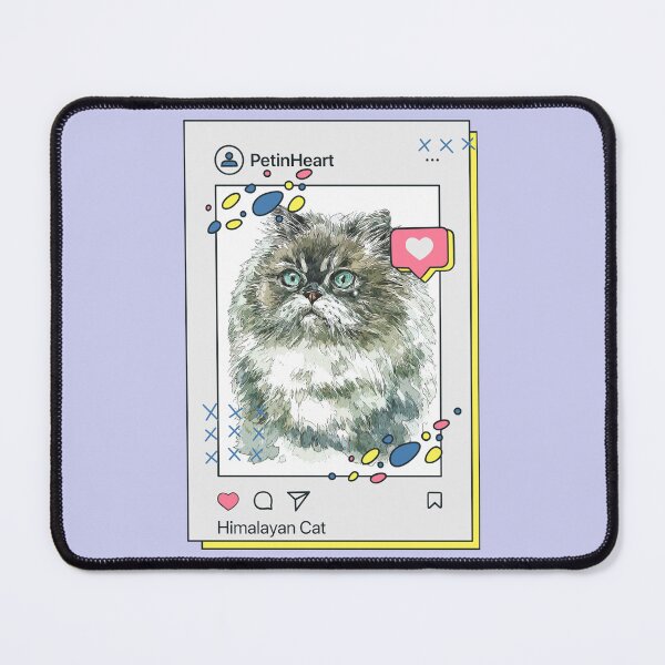 Item preview, Himalayan Cat Breed Watercolor Item-22 By PetinHeart designed and sold by PetinHeart.