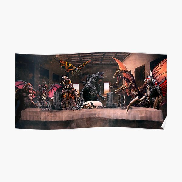 Monster Last Supper Poster
