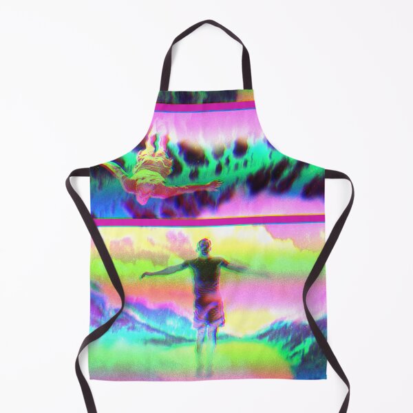 Item preview, Retro Psychedelic Day Tripper Dreamer Glitchy Vaporwave Trippy 80s 90s Aesthetic Art designed and sold by Cymphonyskar.