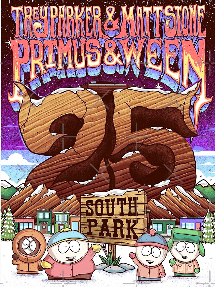 Primus And Ween 25th South Park Tour 2022 T Shirt For Sale By