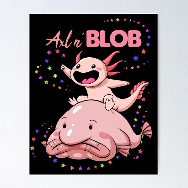 Blob Fish Funny Face Fish' Poster 18x24