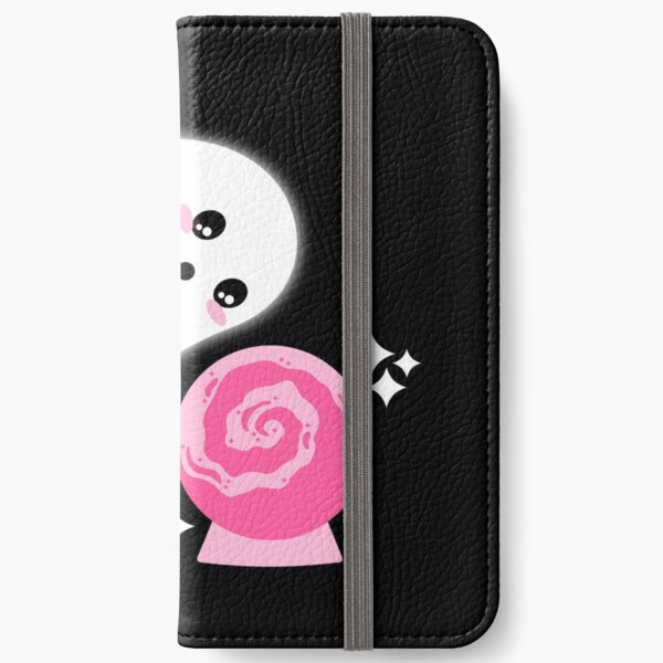 Ghost and Crystal Ball iPhone Wallet
