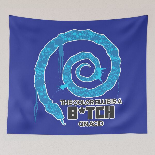 Item preview, The Color Blue... designed and sold by Potatopug Studio.