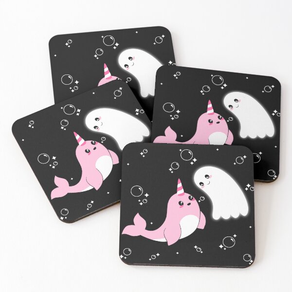 Item preview, Ghost and Narwhal designed and sold by Kimberly Sterling.