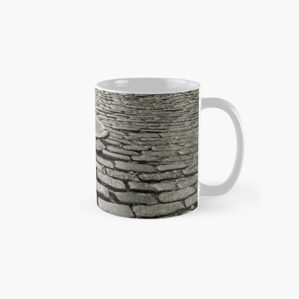 Soho Cobblestone Black and White NYC Art Classic Mug