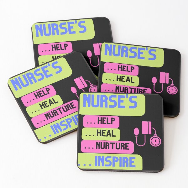 Item preview, Nurse's Nurse and Inspire designed and sold by starfishstuff.