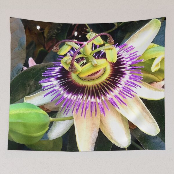 Item preview, The Smiling Passion Flower designed and sold by AnnDixon.