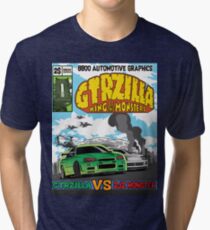 GTRZILLA R34 (2 von 2 VERSION) Vintage T-Shirt
