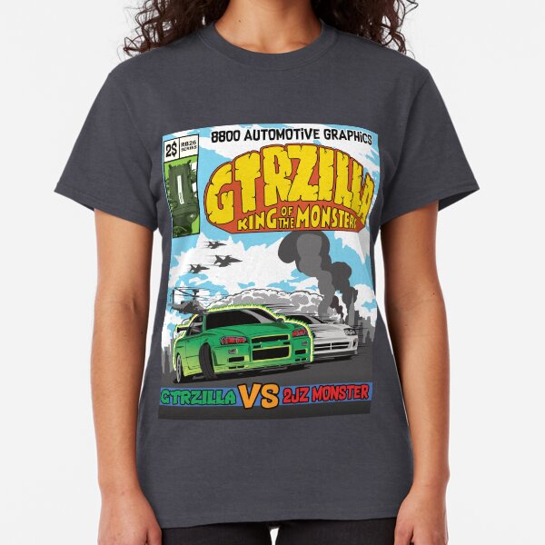GTRZILLA R34 (2 von 2 VERSION) Classic T-Shirt