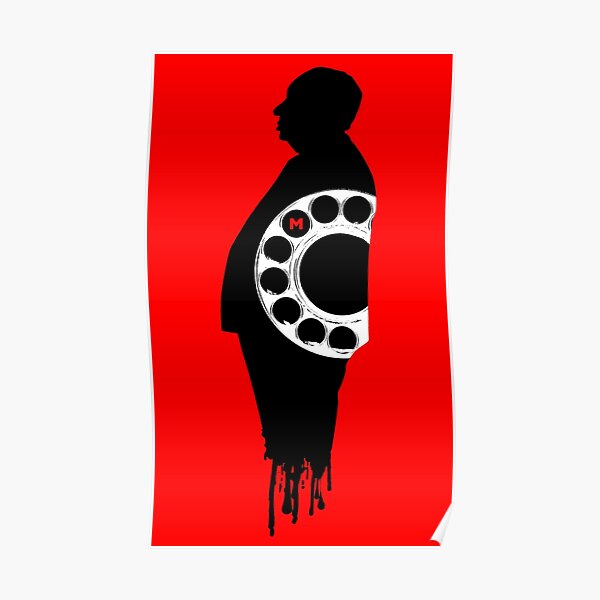 Hitchcock Dial M for Murder Poster