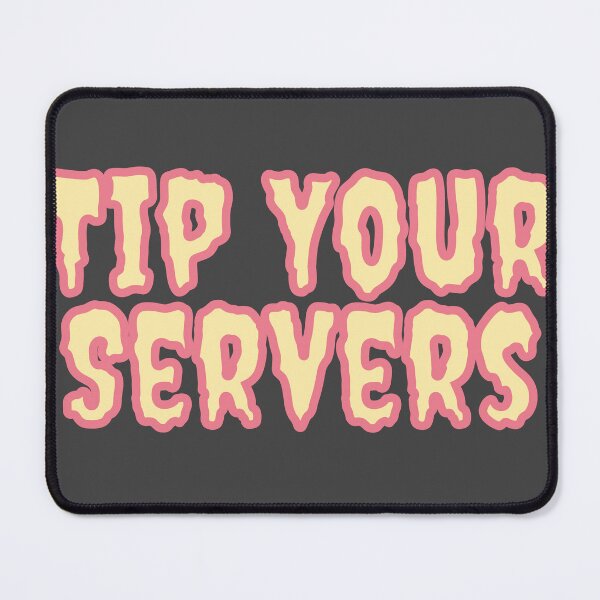 Item preview, Tip Your Servers Pink and Yellow Pastel designed and sold by Pink Ribbon.