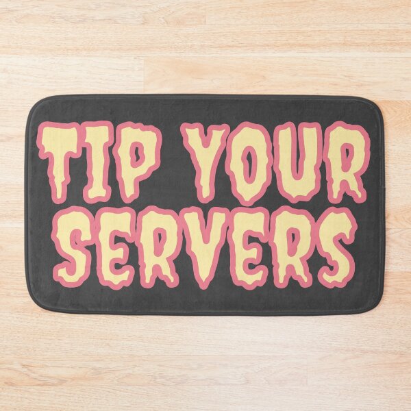Item preview, Tip Your Servers Pink and Yellow Pastel designed and sold by Pink Ribbon.