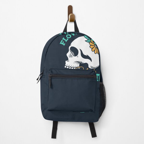 Item preview, Romantic Flower Skull Illustration designed and sold by rukurustudio.