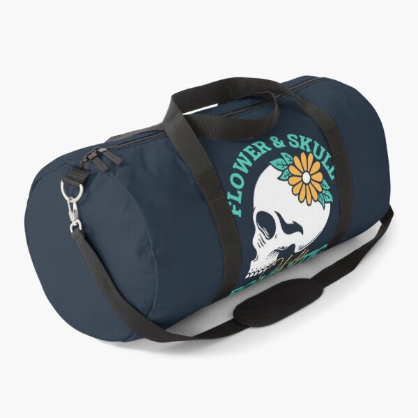 Item preview, Romantic Flower Skull Illustration designed and sold by rukurustudio.