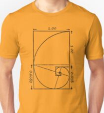 The Golden Spiral Unisex T-Shirt
