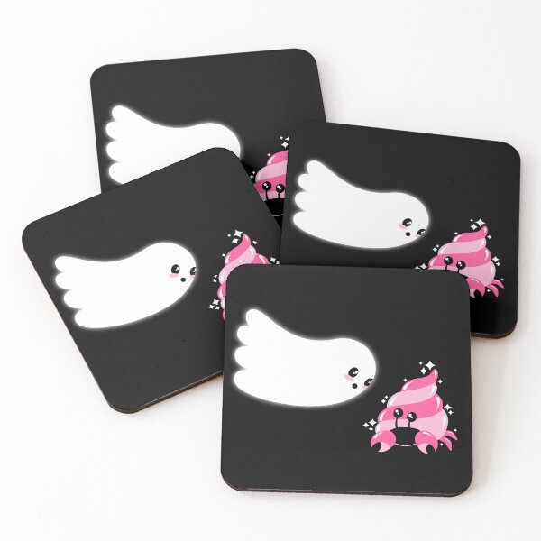 Item preview, Ghost and Hermit Crab designed and sold by Kimberly Sterling.