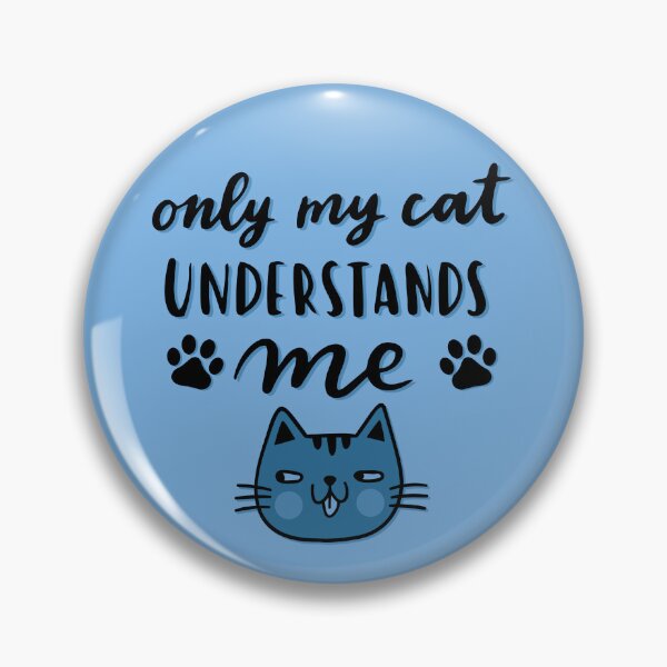 Item preview, Only My Cat Understands Me designed and sold by Melanie Peterson.