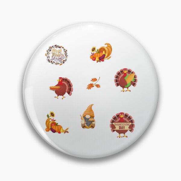 Item preview, Happy Thanksgiving Turkey, Horn of Plenty designed and sold by silviaol.