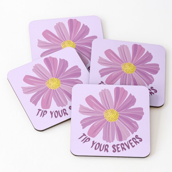 Item preview, Tip Your Servers Purple Violet Flower designed and sold by Pink Ribbon.