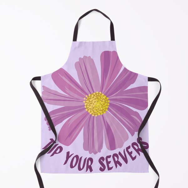 Item preview, Tip Your Servers Purple Violet Flower designed and sold by Pink Ribbon.