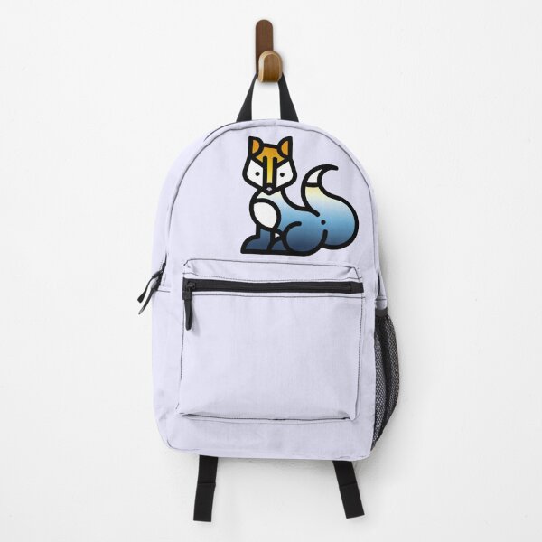 Item preview, Aromantic asexual pride fox designed and sold by Camilla Wynter.