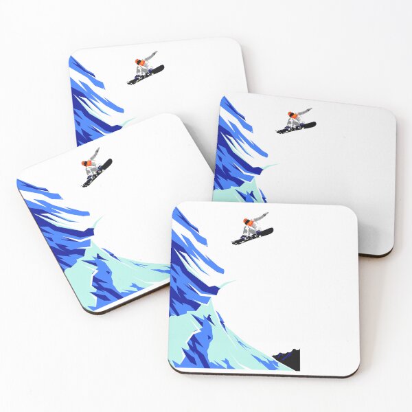 Item preview, Snowboarder Jammin' Off A Cliff designed and sold by tshdesigns.