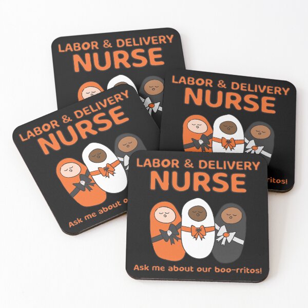 Item preview, Labor & Delivery Boo-rritos designed and sold by midwifesmarket.