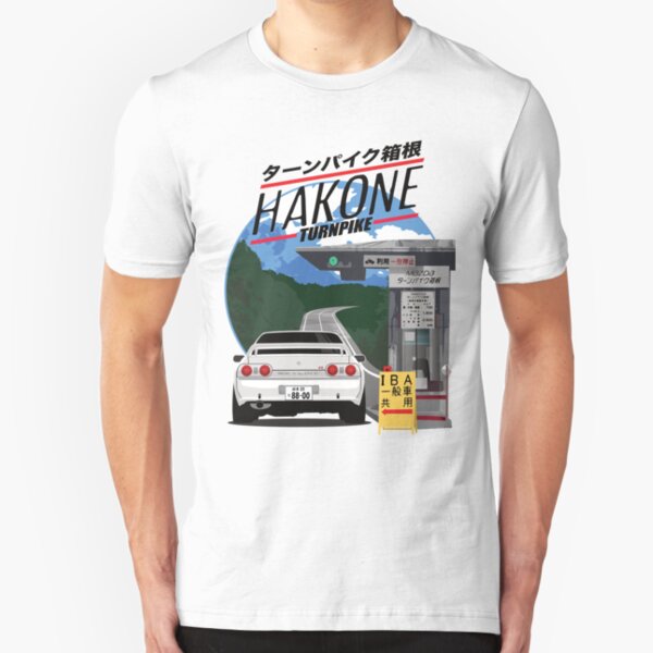 Hakone NISSAN Skyline R32 GTR Slim Fit T-Shirt
