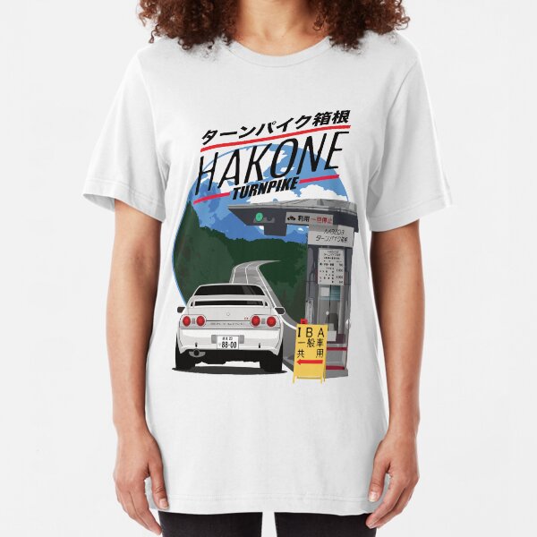 Hakone NISSAN Skyline R32 GTR Slim Fit T-Shirt