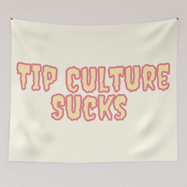 Item preview, Tip Culture Sucks Pink and Yellow designed and sold by Pink Ribbon.