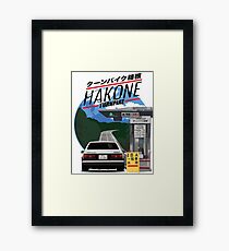 Hakone Toyota AE86 Trueno Framed Print
