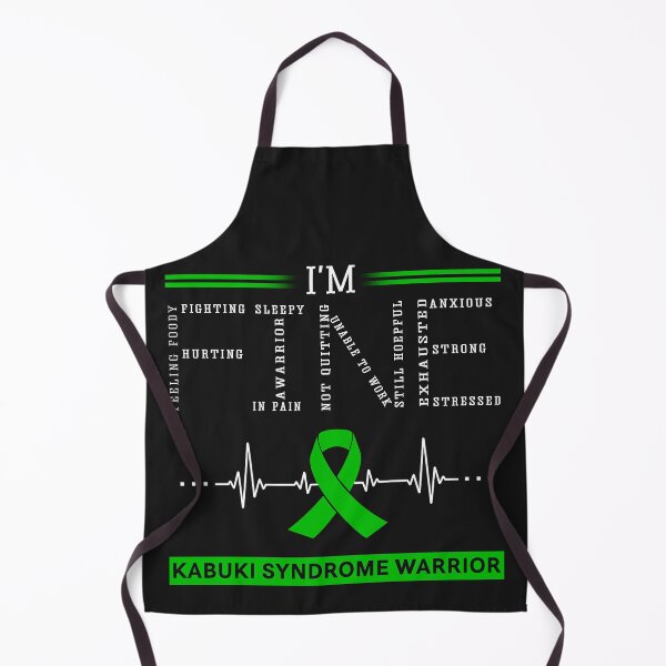 Item preview, I'm Fine Kabuki Syndrome Warrior Support Kabuki Syndrome Awareness Gifts designed and sold by rechardtee.