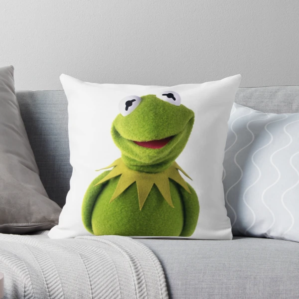 Supreme Kermit the Frog Toy Pillow