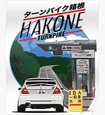 Hakone Lancer Evo Poster