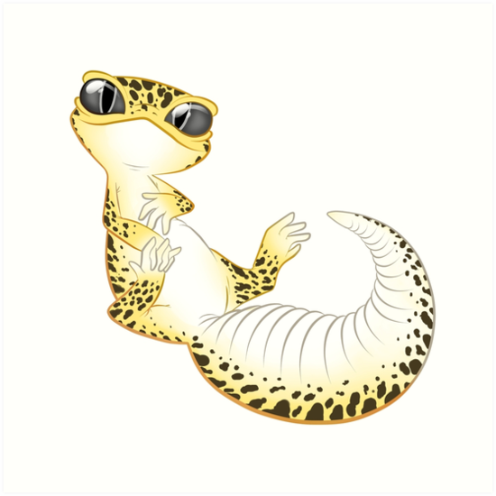 Images Of Cute Cartoon Leopard Gecko