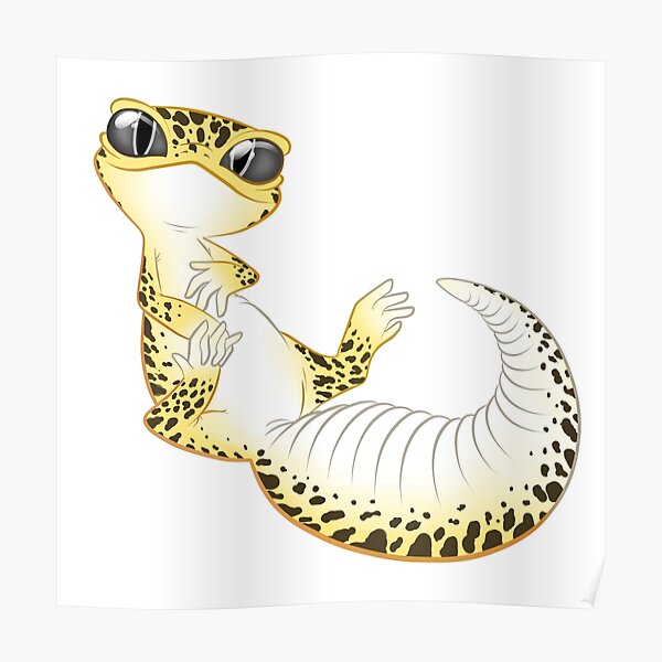 Leopard Gecko Poster