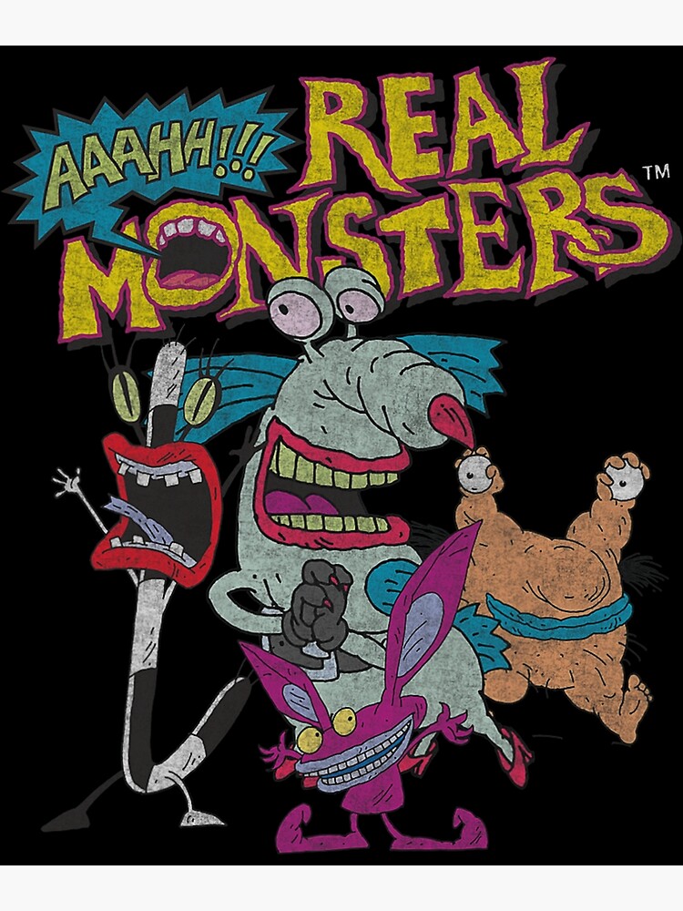 "Nickelodeon AAAHH Real Monsters Character" Poster For Sale By ...