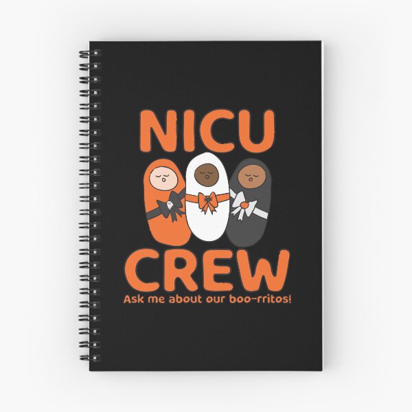 Item preview, NICU Crew Boo-rritos designed and sold by midwifesmarket.