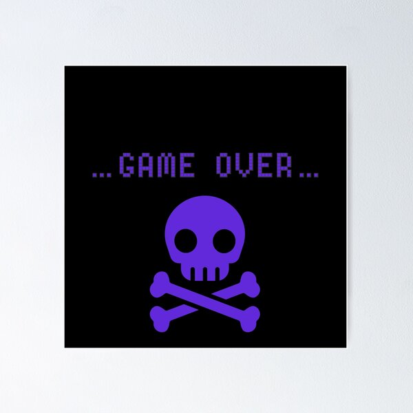 Item preview, Game over  designed and sold by Raniakb25.