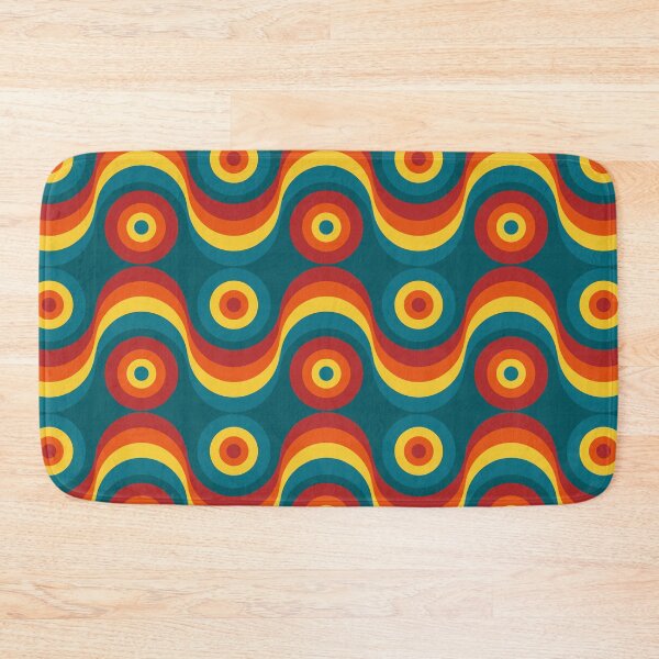Item preview, Retro colorful pattern 60's/70's designed and sold by Gaalaxyz.