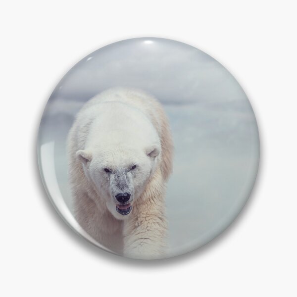 Item preview, Large Polar bear walking on snow designed and sold by svetlanna.