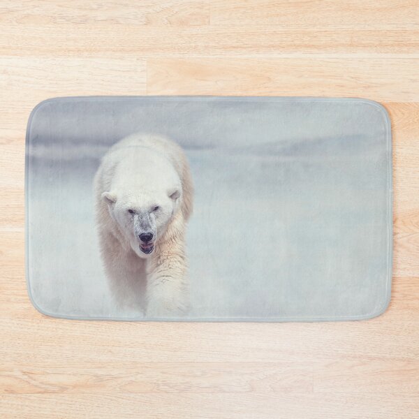 Item preview, Large Polar bear walking on snow designed and sold by svetlanna.