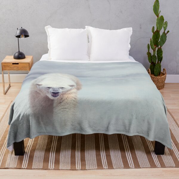 Item preview, Large Polar bear walking on snow designed and sold by svetlanna.