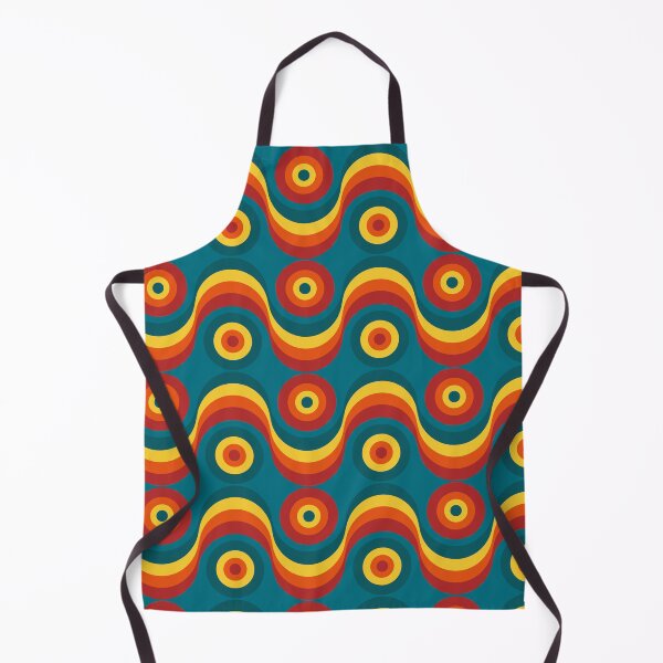 Item preview, Retro colorful pattern 60's/70's designed and sold by Gaalaxyz.