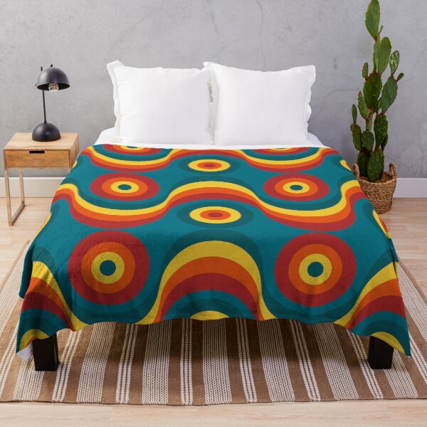 Item preview, Retro colorful pattern 60's/70's designed and sold by Gaalaxyz.