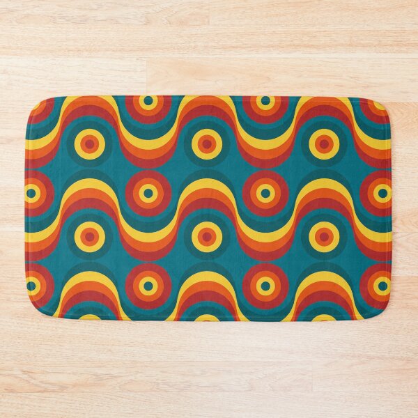 Item preview, Retro colorful pattern 60's/70's designed and sold by Gaalaxyz.