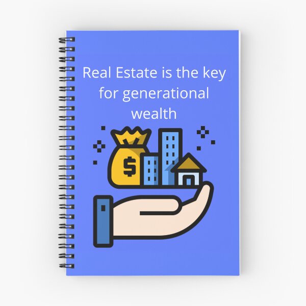 Item preview, Real Estate is the key for generational wealth designed and sold by UpcomingTech.