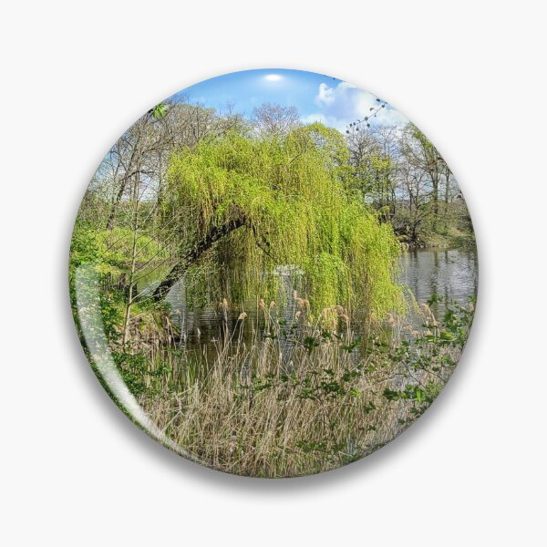 Item preview, Willow on the River designed and sold by DriftwoodOilArt.