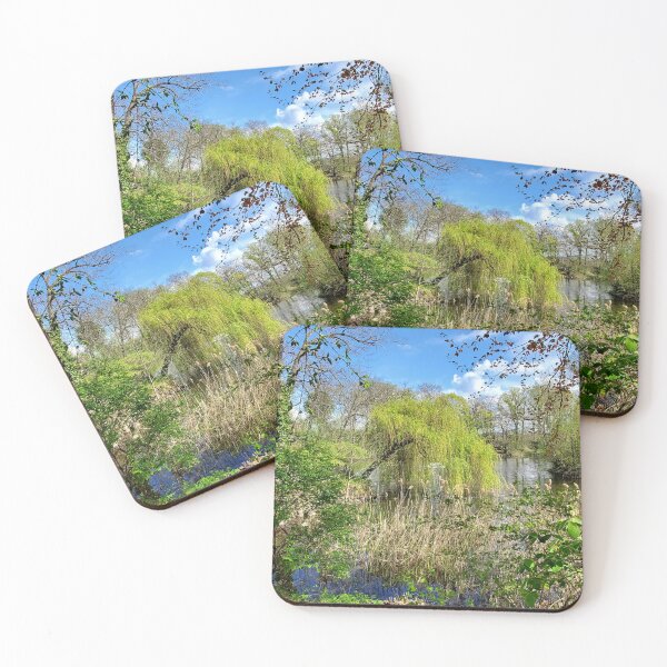 Item preview, Willow on the River designed and sold by DriftwoodOilArt.