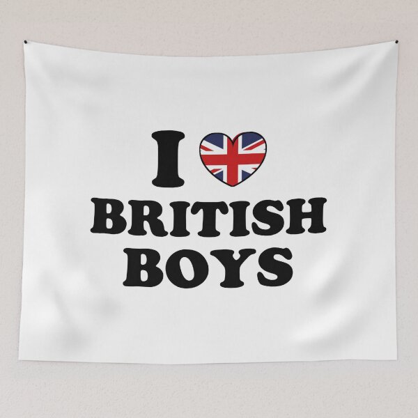 Item preview,  I Love British Boys designed and sold by Tema EL.